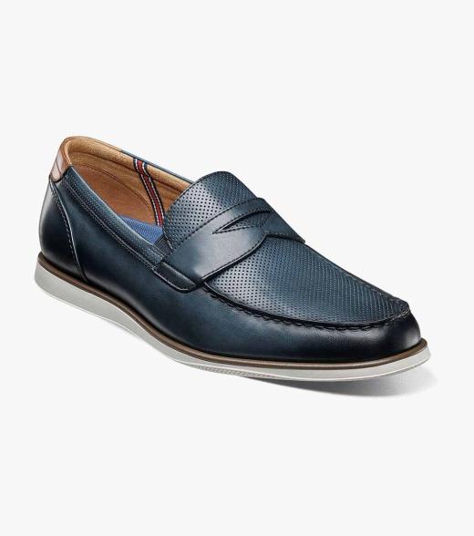 Atlantic Moc Toe Penny Loafer Men’s Casual Shoes | Florsheimshoes.ca