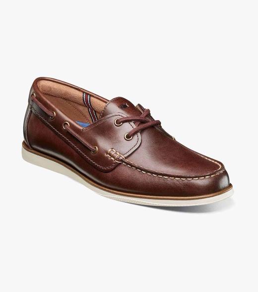 Atlantic Moc Toe Boat Shoe Men s Casual Shoes Florsheimshoes