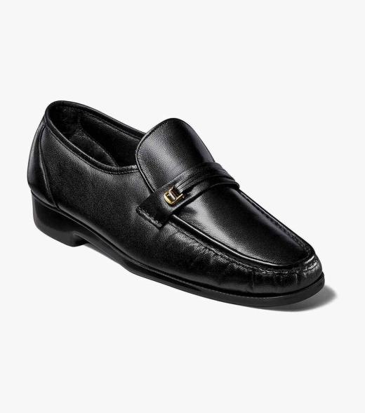 Florsheim black sale loafers