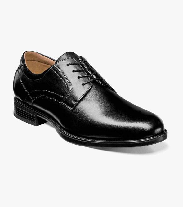 Men’s Dress Shoes | Black Plain Toe Oxford | Florsheim Kenmoor