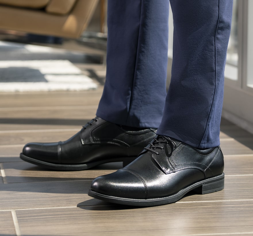 Shop Florsheim top sellers featuring the Midtown Cap Toe in black.