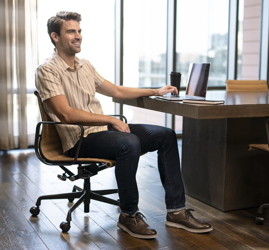 Shop Florsheim hybrids featuring the Vibe Plain Toe oxford.