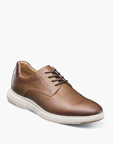 Dash Plain Toe Oxford in Brown CH for $155.00 dollars.