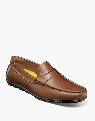 Motor Smooth Moc Toe Penny Driver in Brown CH for $150.00 dollars.