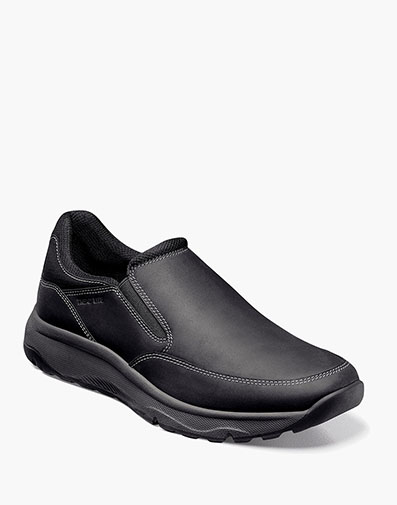 Tread Lite Moc Toe Slip On Black Waxy