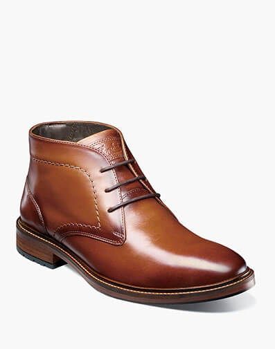 Forge Plain Toe Chukka Boot in Cognac for $170.00 dollars.