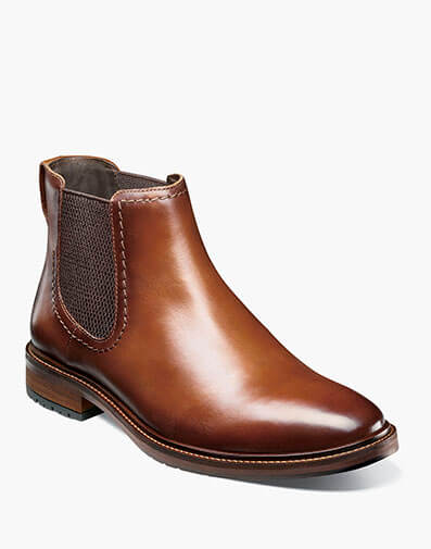 Forge Plain Toe Gore Boot in Cognac for $170.00 dollars.