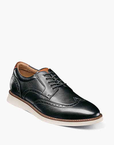 Launch Wingtip Oxford in Black Multi for $170.00 dollars.