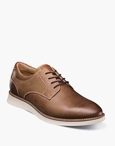 Launch Plain Toe Oxford in Brown CH for $170.00 dollars.