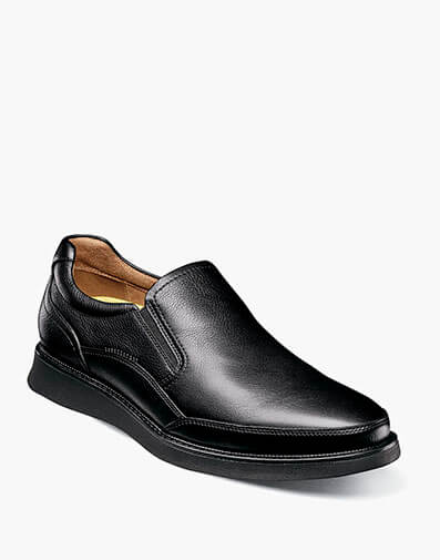 Launch Moc Toe Slip On in Black for $170.00 dollars.