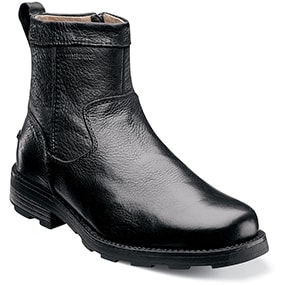 Trektion Plain Toe Boot in Black for $99.99 dollars.